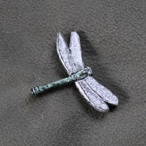 Green Dragonfly Home Decor Hanger-Handmade, Sculpted, Hand Painted