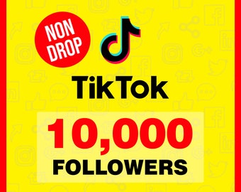 Oltre 10.000 follower Tiktok NON DROP Boosting istantaneo / 10.000 follower TikTok / Aumenta follower TikTok / Acquista follower Tiktok