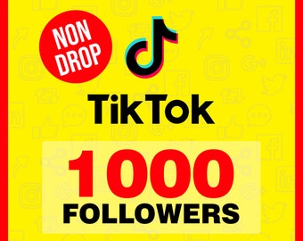 1000+ Tiktok Anhänger NON DROP Instant Boosting | 1K TikTok Anhänger | TikTok Follower steigern | Tiktok Anhänger kaufen