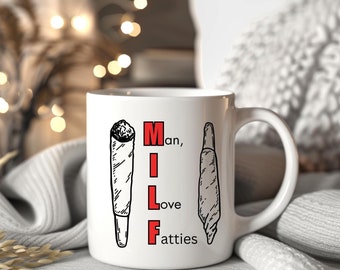 Funny Stoner Coffee Mug, Novelty Gag Gift (11oz, 15oz)