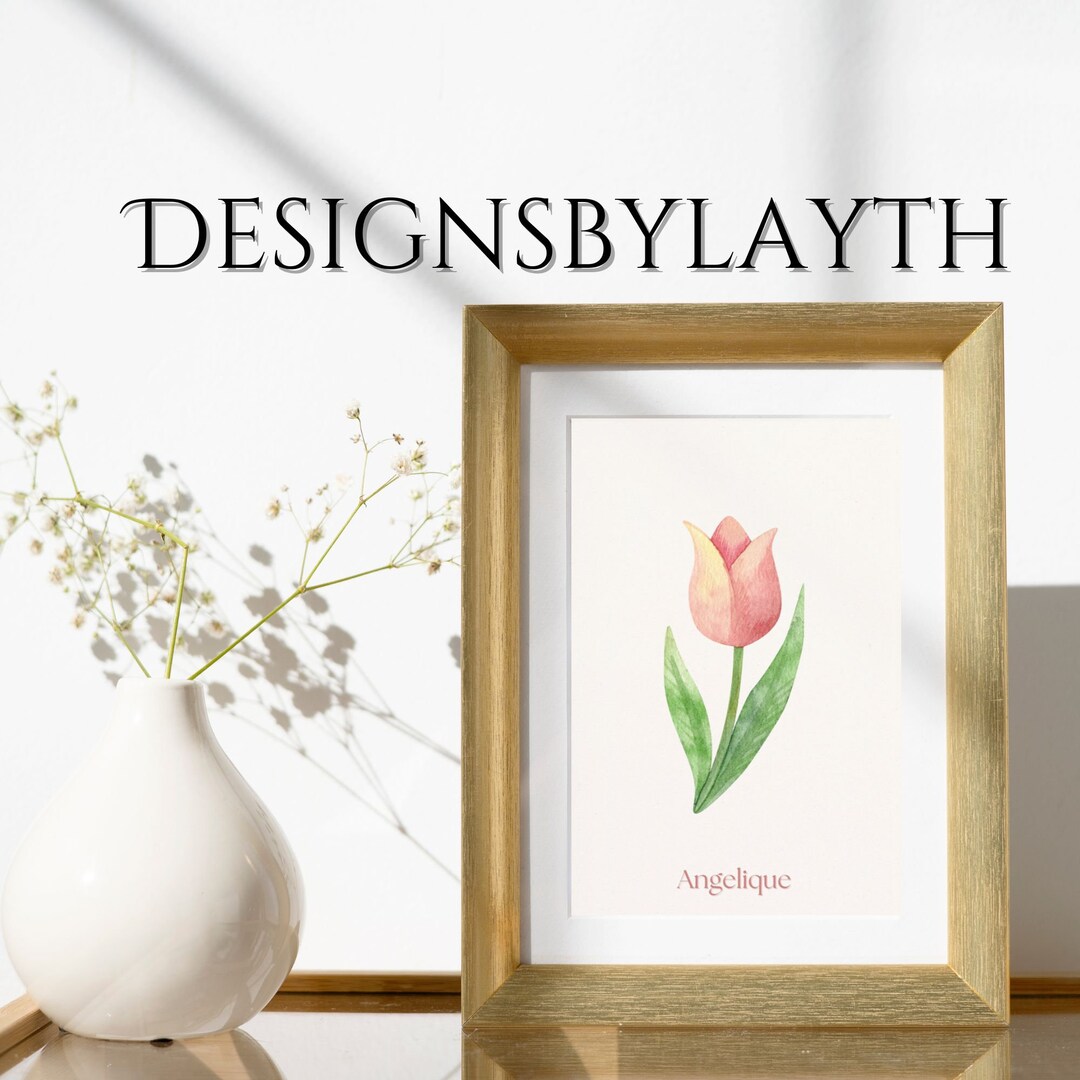 Pink Flower Printable Wall Art Decor, Vintage Painting Illustration ...