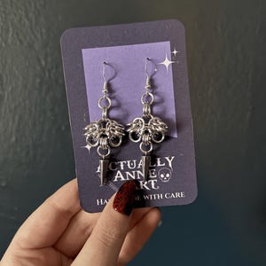 Spiked Byzantine Chainmail Earrings