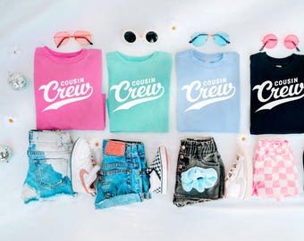 Cousin Crew Shirt: Passendes Familientreffen Outfit