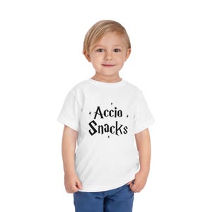 Accio Snacks magic bottle toddler shirt, Potter shirt, Funny kids tee, wizard magic world, crazy kids outfit, children&#39;s birthday gifts