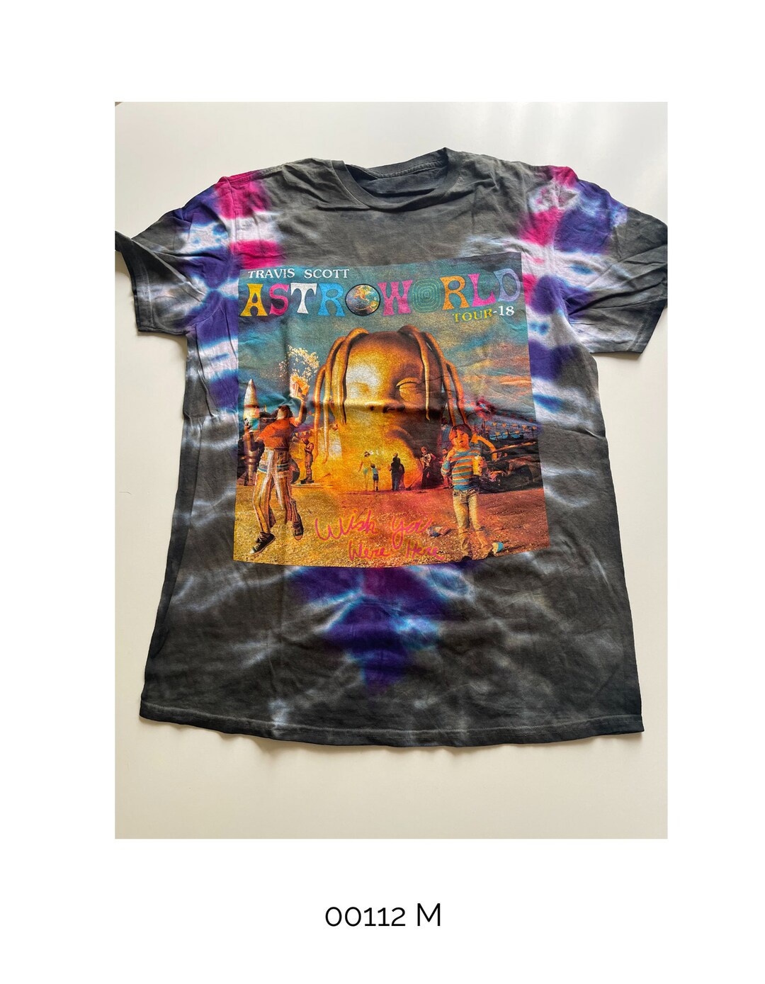 Travis Scott Astroworld Shirt Retro Short Sleeve T-shirt