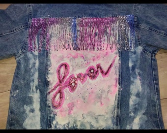 Chaqueta pintada a mano "Lover" TAYLOR SWIFT