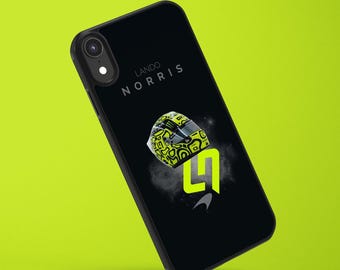 Etui na telefon Lando Norris F1 Formuła 1 Mclaren iPhone 16, 15, 14, 13, 12, 11, X, 8, 7, wszystkie telefony komórkowe Samsung i Pixel Darmowa dostawa w Wielkiej Brytanii