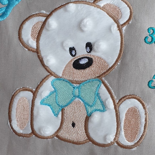 Ourson appliqué