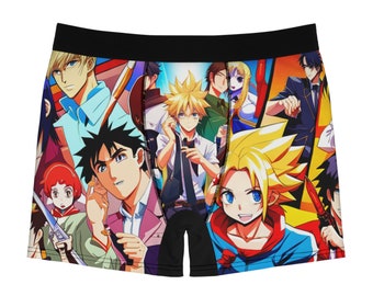 Anime Men's Boxer Briefs (AOP)