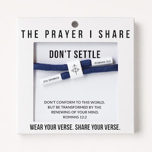 Don't Settle, Romans 12:2