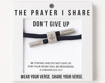 Don't Give Up, 2 Chronicles 15:7