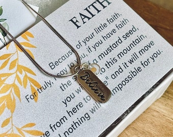 Mustard seed necklace