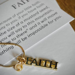 Faith Mustard Seed Necklace