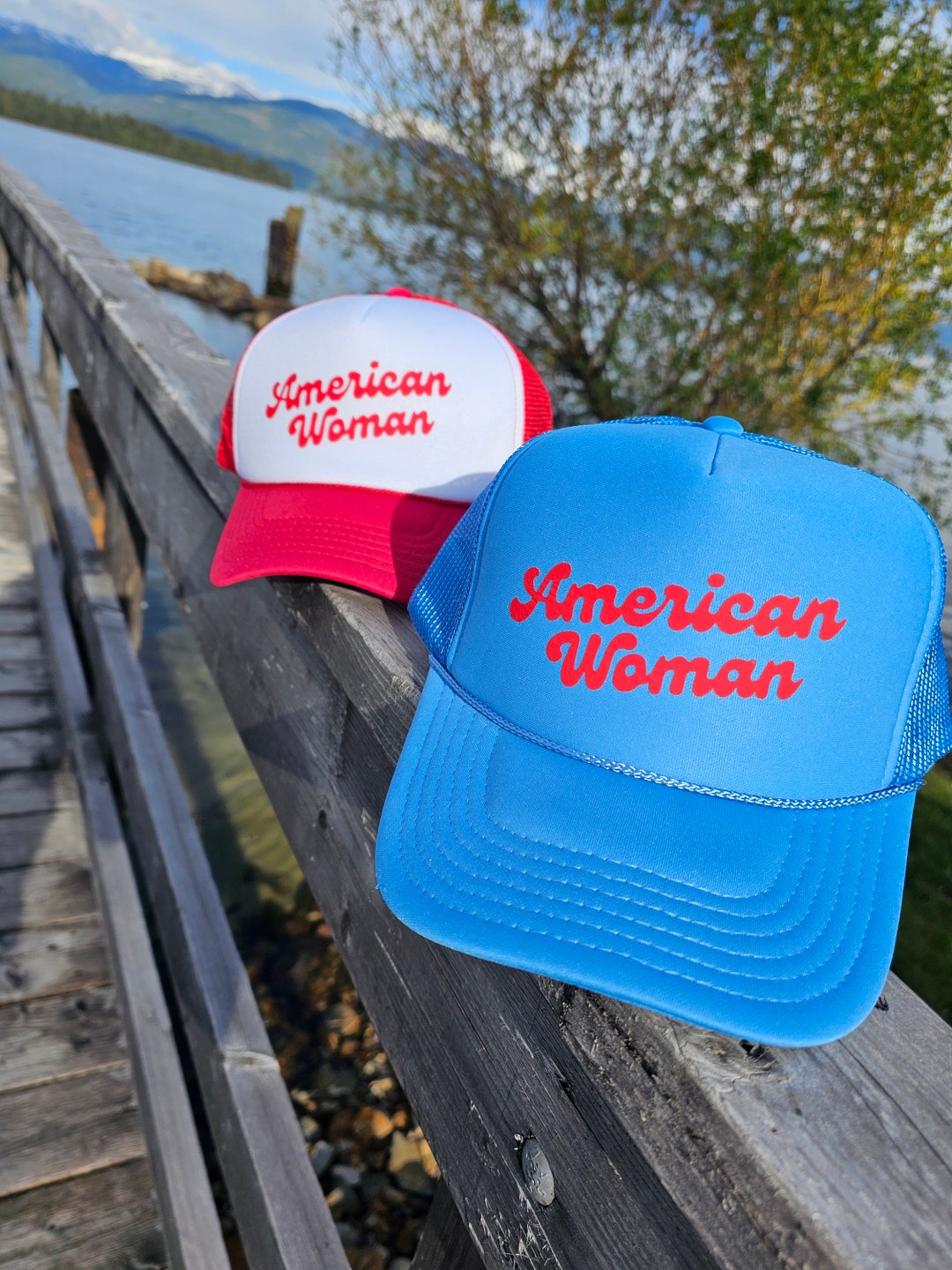 Women's Valley Girl Trucker Hat - Army