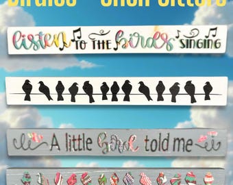 Birdies - Shelf Sitters