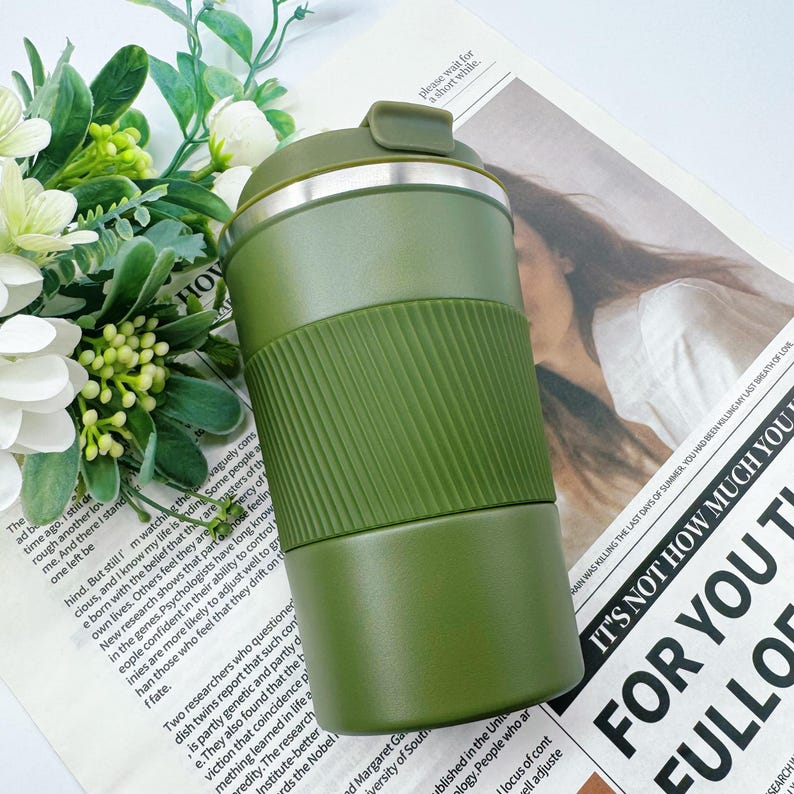 Personalised Coffee Cup,Bridesmaid Gift,Travel Cup,Gift For Her,Wedding Party,Wedding Coffee cup,Birthday gift,Insulated Stainless Steel Cup image 10