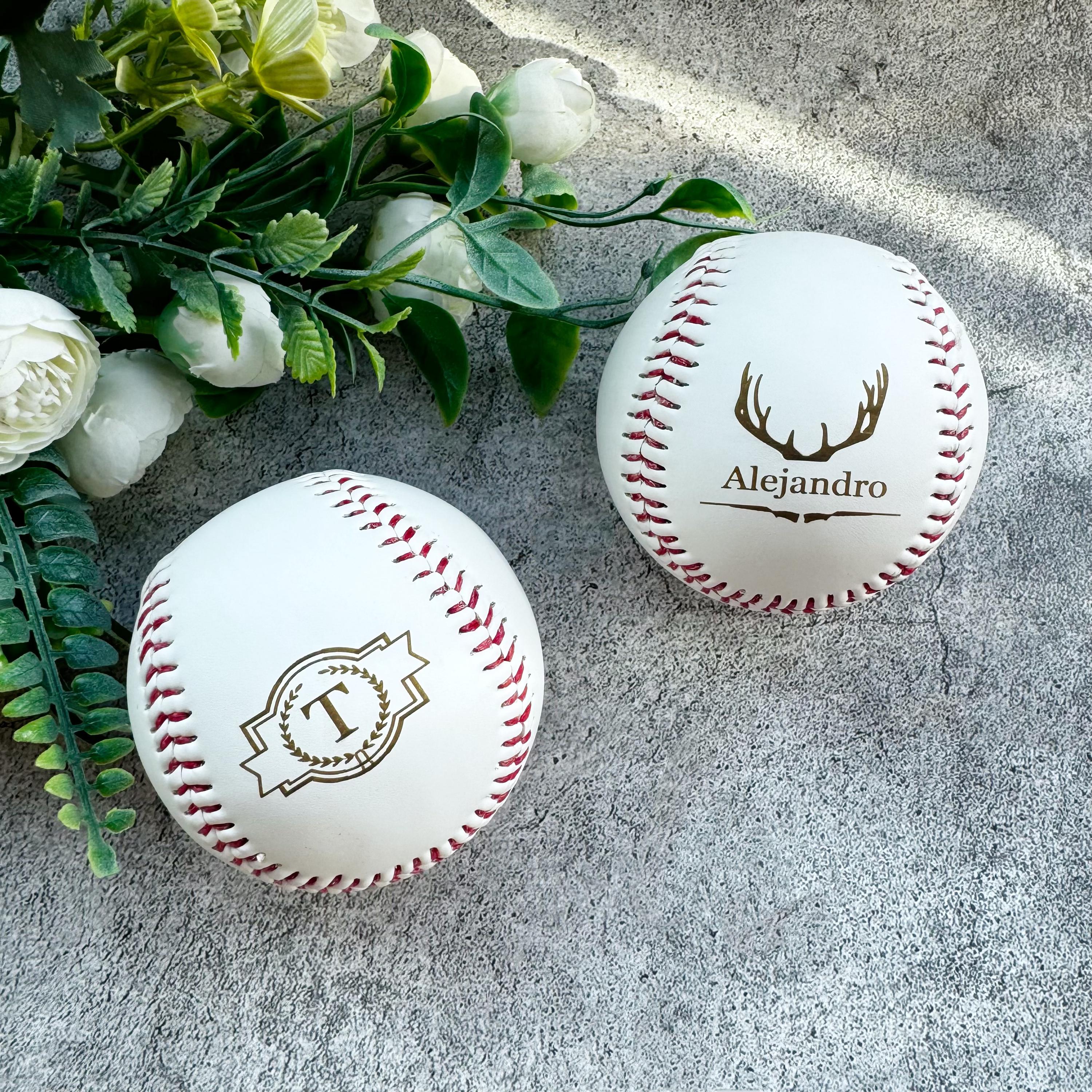 Personalized Carved Baseball: Custom Name, Wedding Gift - Etsy