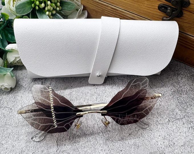Fairy Wing Sunglasses: Personalized Dragonfly Fashion Accessories