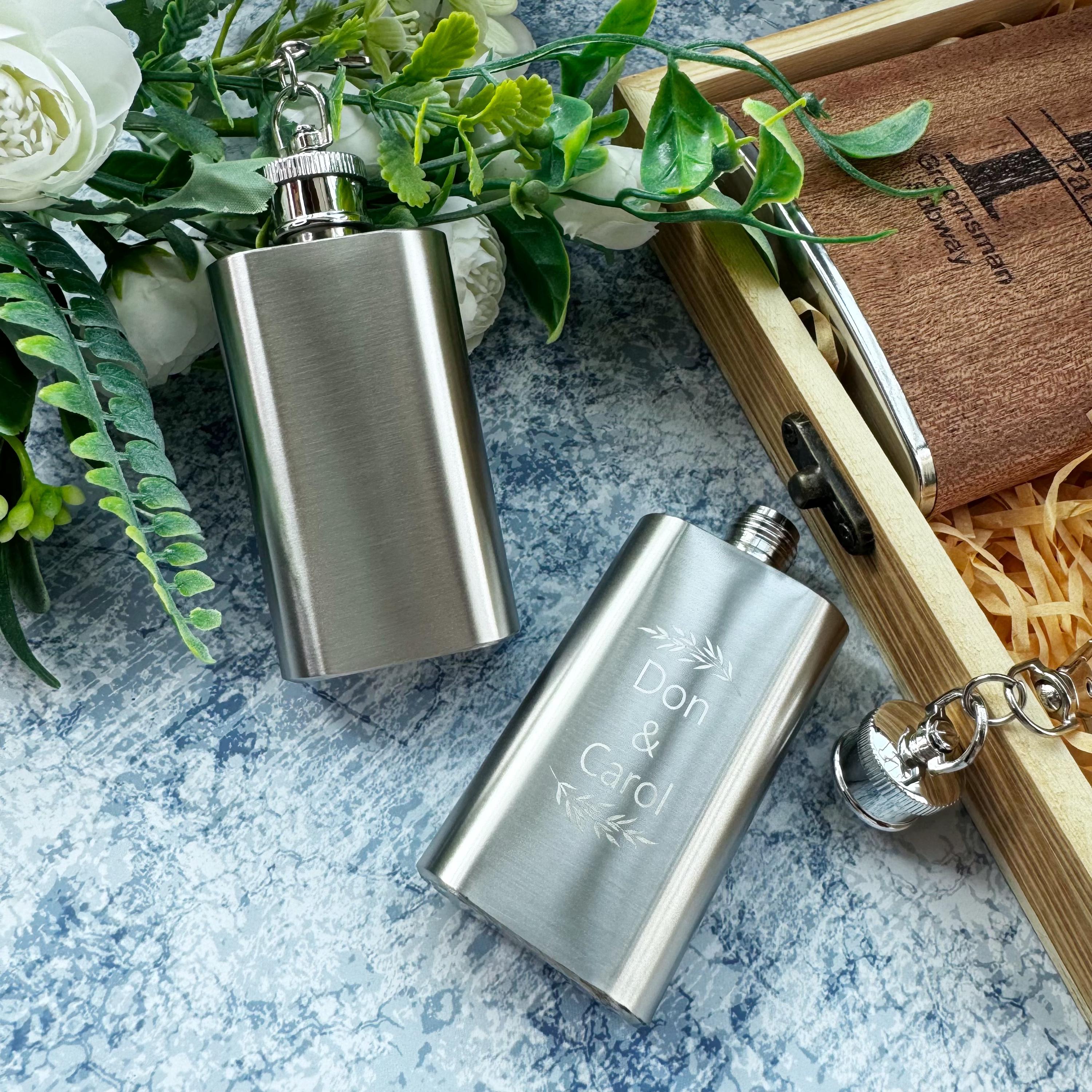 Flask - English Pewter - 6 oz. - - Maze Home Store