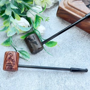 Customized handmade pipes ,Fathers Day Gifts, Gift for Him, Groomsman Gift Best Man, The Perfect Gift for Smokers, Personalized Wooden Pipes