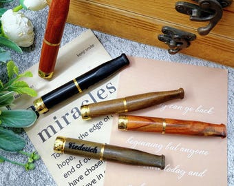 filter cigarette holder wooden Personalised Wooden Filter Mouthpiece,short Cigarette Holder,groomsman  Gift,wedding Gift,smoker Gift,smoker Gift,father's Gift,gift for Him