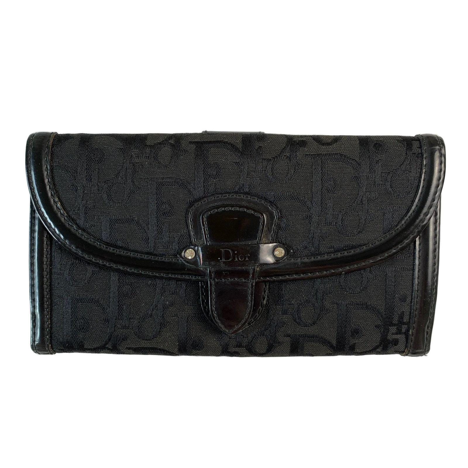 Vintage Christian Dior Trotter Wallet - Etsy
