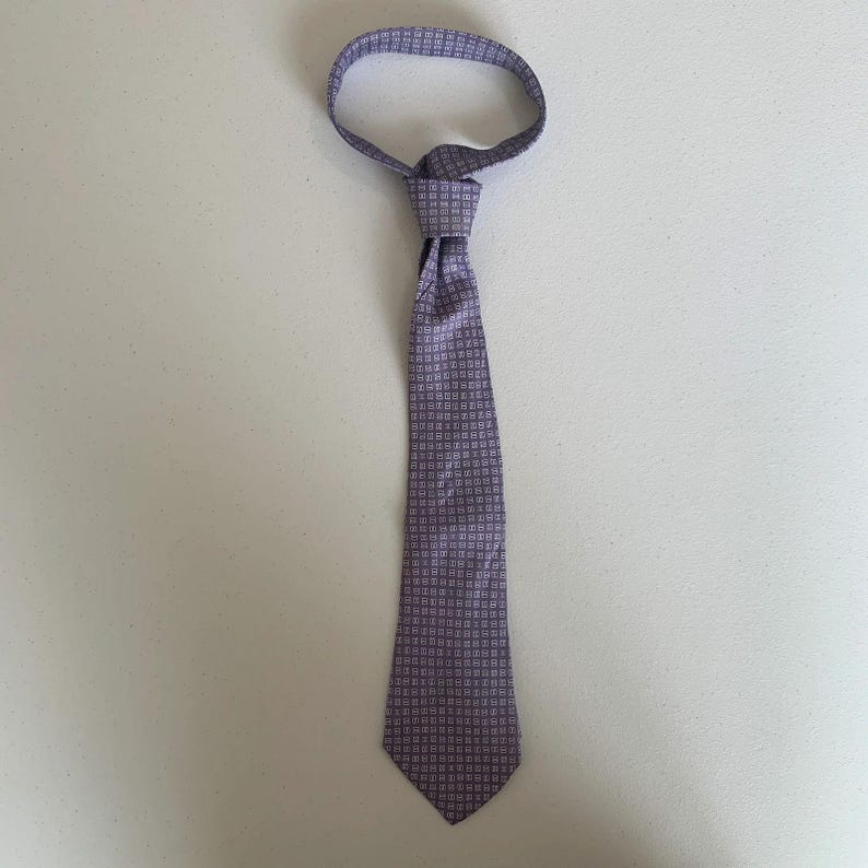 Chanel coco mark silk Neck tie authentic with COA image 3