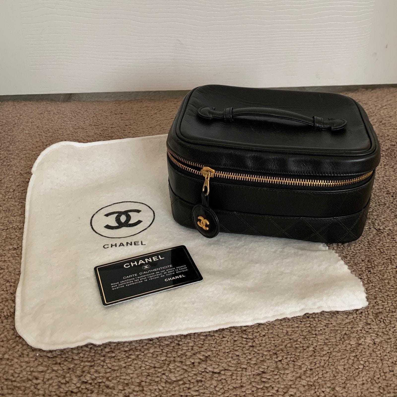 Chanel cosmetic bag