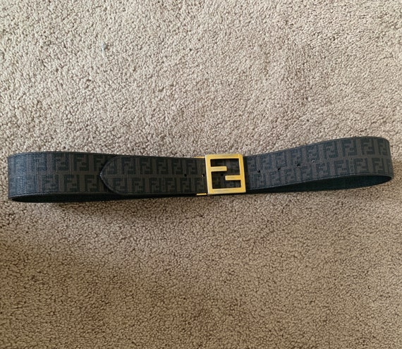 Fendi belt with face hot sale