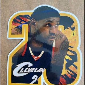 LBJ 23 Sticker