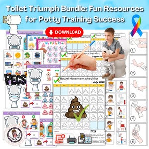 Toilet Triumph Bundle: Fun Resources for Potty Training Success ( Calendar 2025)