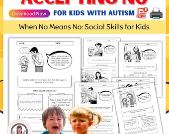 Accepting 'No' for Kids with Autism (PDF)Social Skills