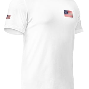 American Flag T-Shirt | Unique American Design - High-Quality Men&#39;s & Women&#39;s T-Shirts