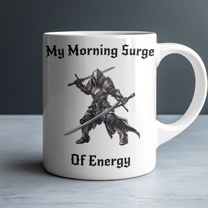 Fighter Mug 11oz, fantasy mug for coffee lovers