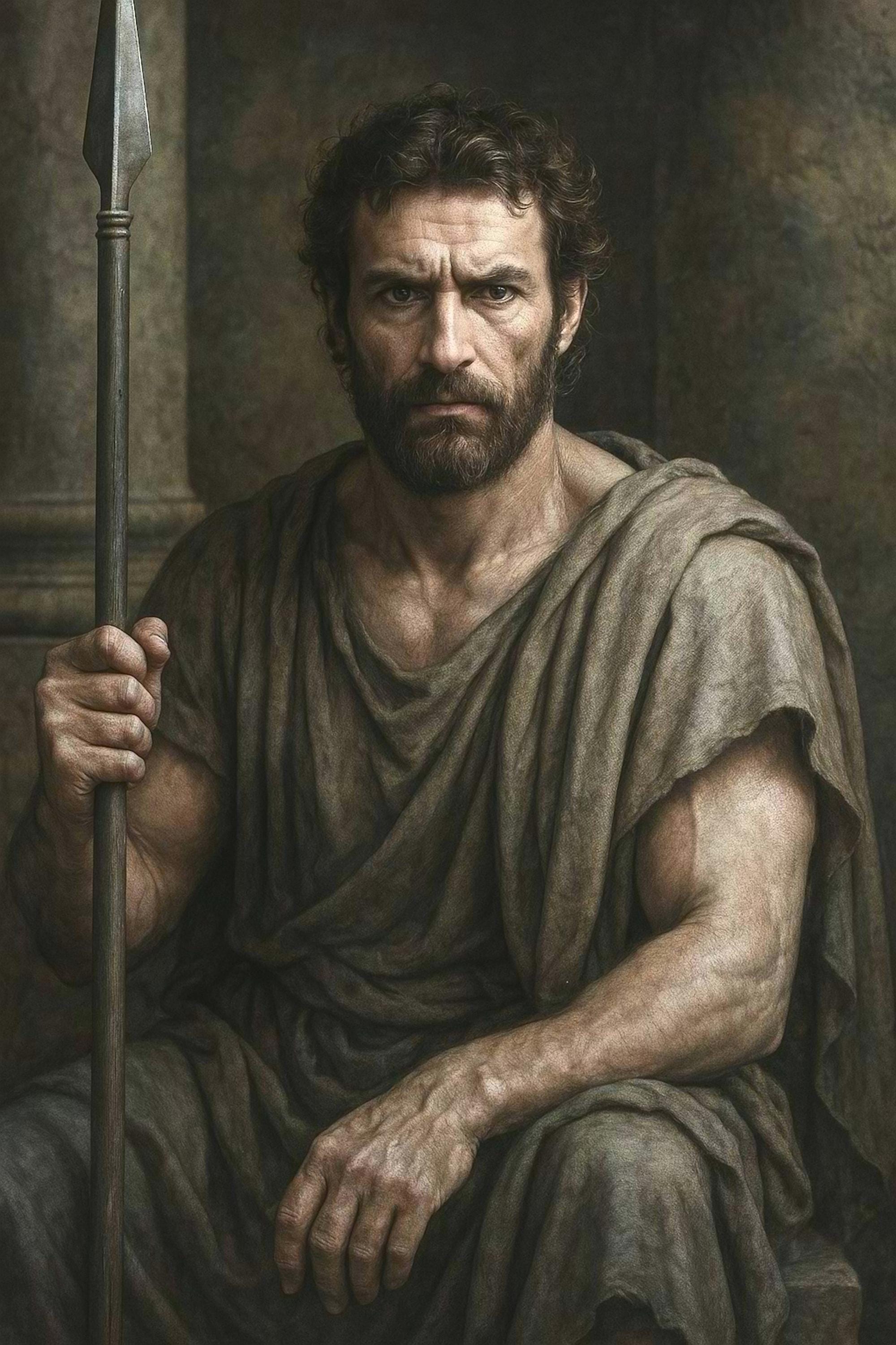Mythical Characters: Odysseus. A Digital Image by Willful Wall Art. - Etsy
