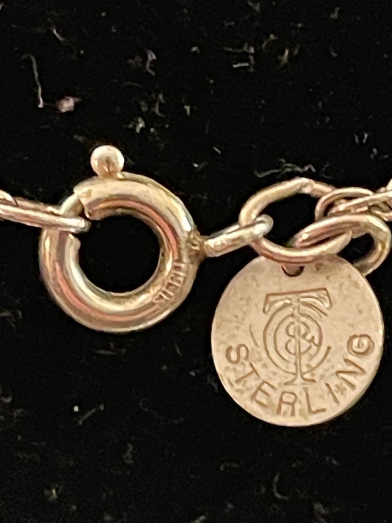 Tiffany & Co. Articulated Bear Pendant and Chain Sterling Silver 925 Vintage Necklace image 5