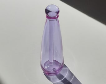 Perfume bottle handblown glass