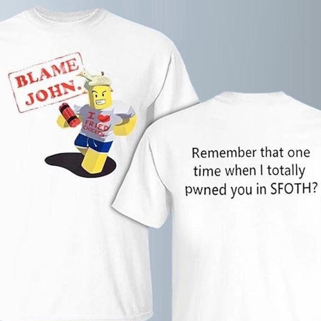 Shedletsky Forsaken Hoodie,shedletsky Blame John T-shirt, Roblox