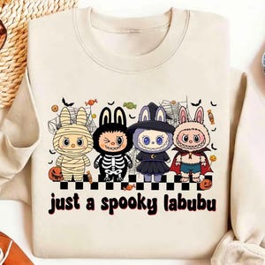 Just A Spooky Doll T-SHIRT, Halloween Horror Shirt, Horror Monster Doll Merch, Halloween Characters Sweatshirt, Gift For Halloween