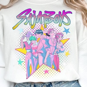 Kpop Saja Boys Shirt, Kpop Demon Hunters Shirt, Demon Hunters Merch, Kpop Huntrix Pin Shirt, Saja Boys Fan Gifts