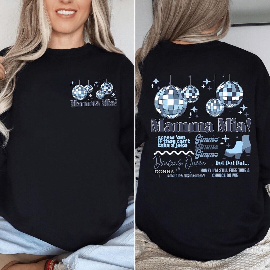 Mamma ma stckers stack donna and the dynamos stcker super trouper