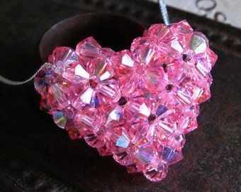Tutorial / Instrucciones para hacer un corazón de cristal hinchado