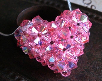 Crystal Puffy Heart Tutorial / Instructions