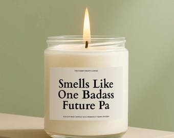 Future PA Gift, Badass Future PA Candle, Physician Assistant Present Doctor, Funny Unique Present For Medical Students