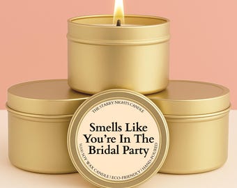 Bulk Bridesmaid Proposal Gift, Small Bridesmaid Gift, Smells like You're in the Bridal Party, Maid of Honor