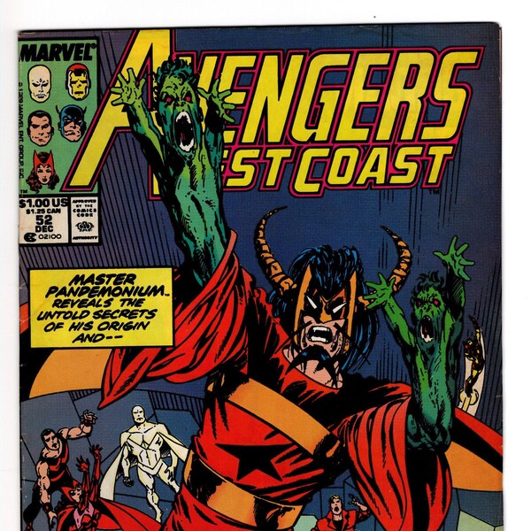 Avengers West Coast #52 | Very Fine/Near Mint Condition