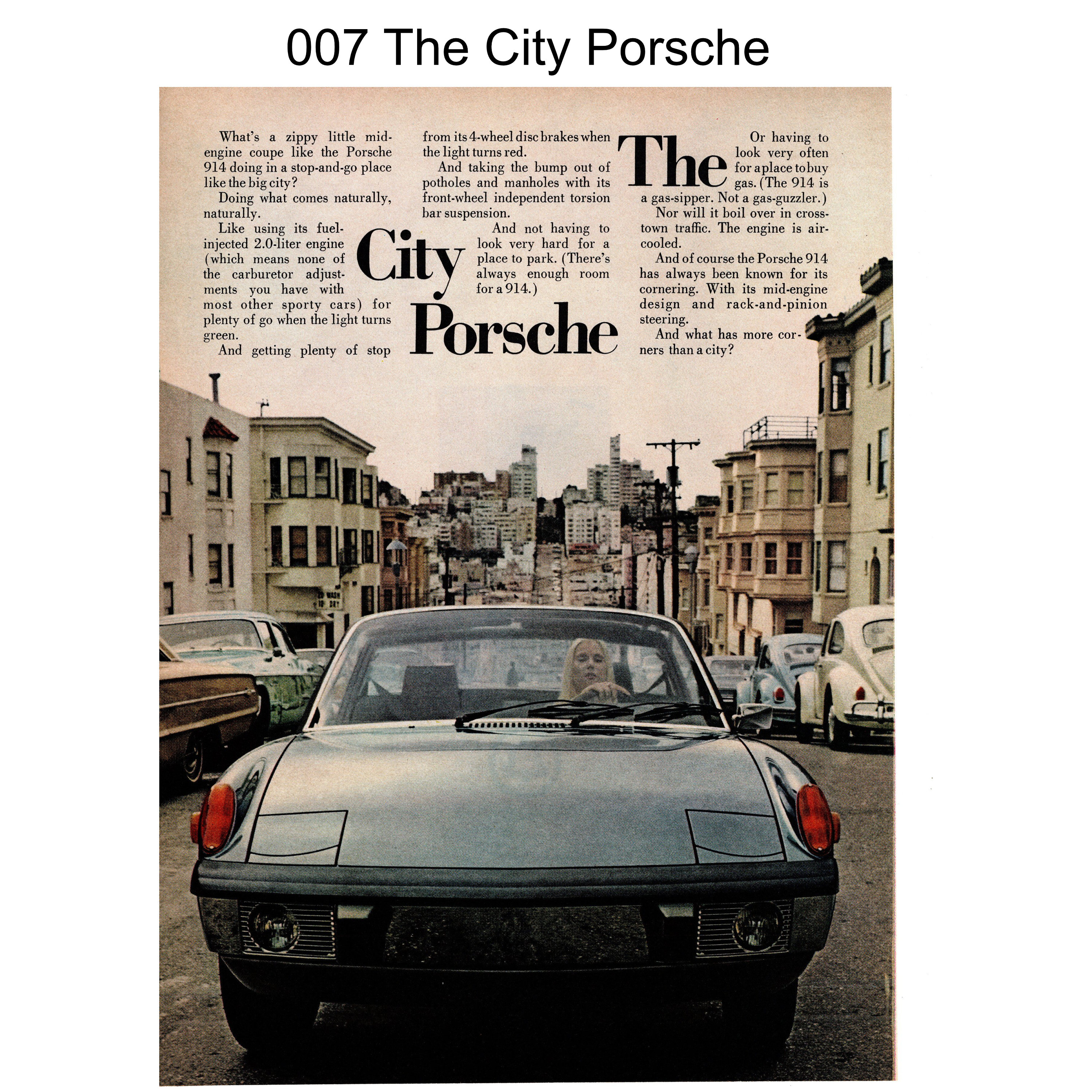 1970s Porsche 914 & 911 Ads | Vintage Magazine Ads | Classic