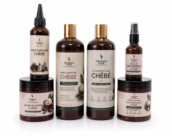 Gammes Cheveux Chebe pousse Extrême , résultat visible dès 1 mois.