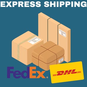 Express Shipping for your order | Fast Shipping Service for your Custom Order | Fedex DHL Delivery Service | 3 to 6 Days Delivery