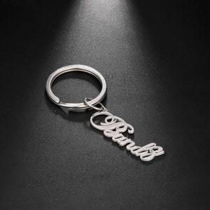 Llavero Letra, Llavero Mochila, Llaveros Con Nombre, Llavero para Mujer, Llavero para Niños, Llavero para Mujer, Esposo, Novio